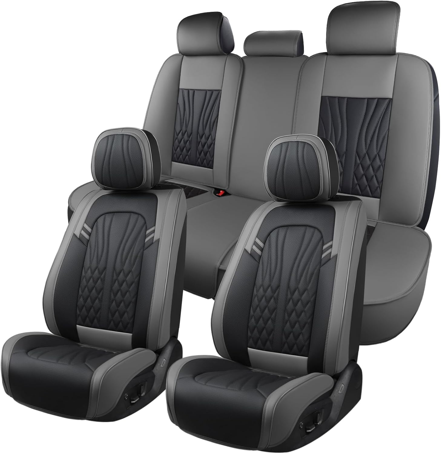 General car seat covers Faux Leather Automotive Seat Covers for Cars SUV  Sedan