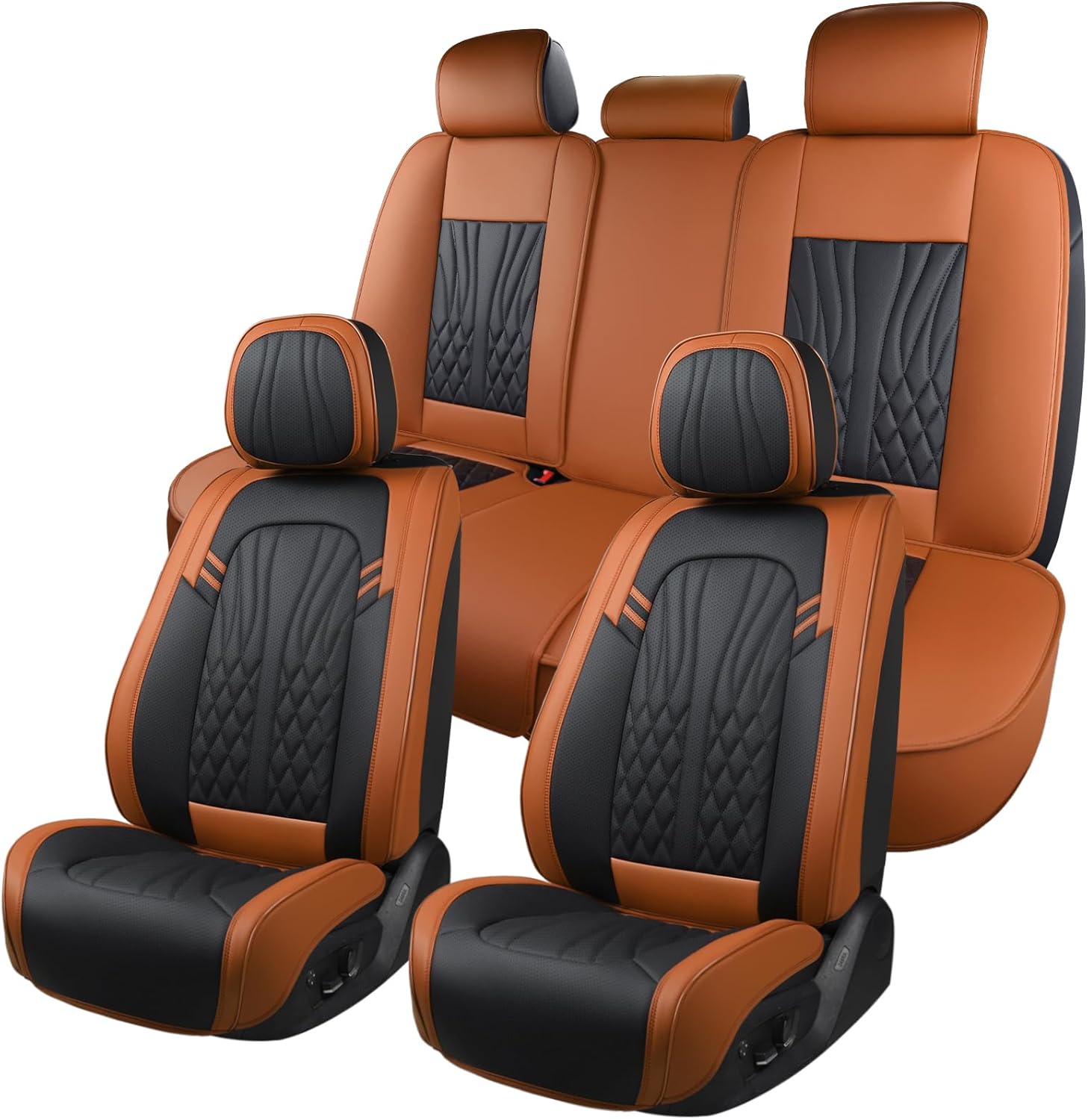 General car seat covers Faux Leather Automotive Seat Covers for Cars SUV  Sedan